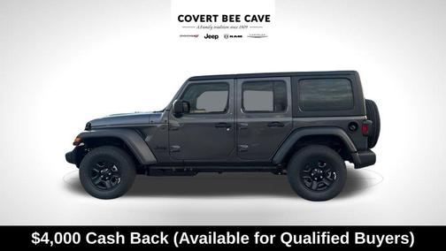 Granite Crystal Clearcoat Metallic 2026 Jeep Wrangler Sport