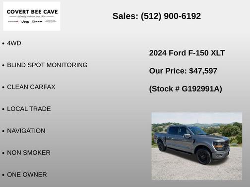Gray Metallic 2024 Ford F-150 XLT