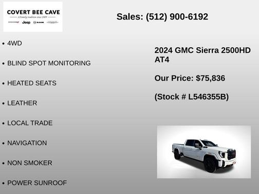 2024 GMC Sierra 2500 AT4