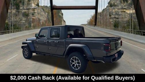 Granite Crystal Clearcoat Metallic 2026 Jeep Gladiator Sport