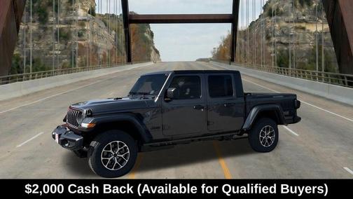 Granite Crystal Clearcoat Metallic 2026 Jeep Gladiator Sport