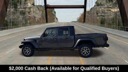 Granite Crystal Clearcoat Metallic 2026 Jeep Gladiator Sport