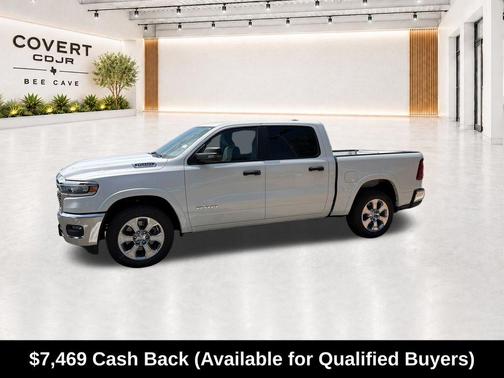 Bright White Clearcoat 2026 RAM 1500 Big Horn/Lone Star
