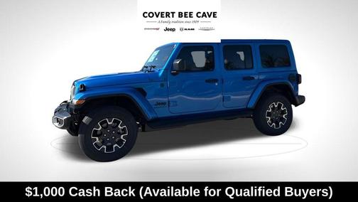 Hydro Blue Pearl 2026 Jeep Wrangler Sahara