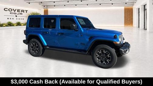 Blue Pearl 2026 Jeep Wrangler Sahara