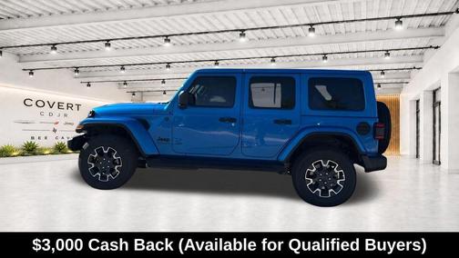 Blue Pearl 2026 Jeep Wrangler Sahara