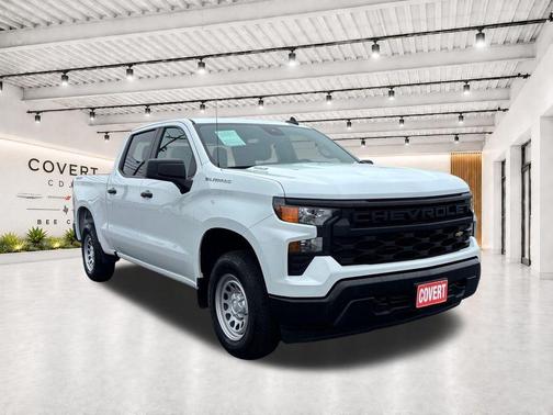 Summit White 2025 Chevrolet Silverado 1500 WT