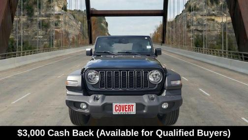 Black Clearcoat 2026 Jeep Wrangler Sport