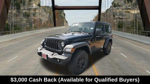 Black Clearcoat 2026 Jeep Wrangler Sport