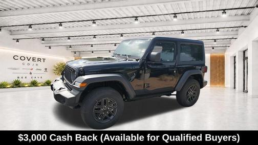 Black Clearcoat 2026 Jeep Wrangler Sport