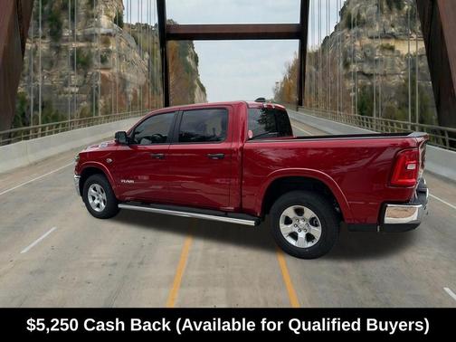 Molten Red Pearlcoat 2026 RAM 1500 Big Horn/Lone Star