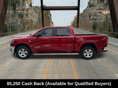 Molten Red Pearlcoat 2026 RAM 1500 Big Horn/Lone Star