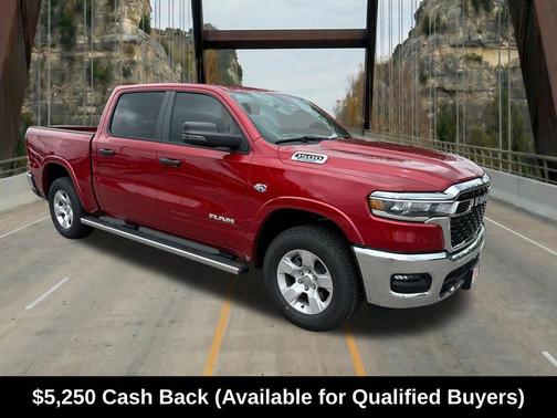 Molten Red Pearlcoat 2026 RAM 1500 Big Horn/Lone Star