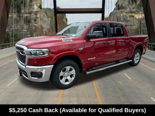 Molten Red Pearlcoat 2026 RAM 1500 Big Horn/Lone Star