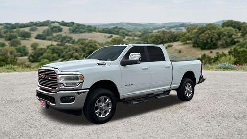 Bright White Clearcoat 2024 RAM 2500 Laramie