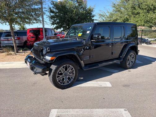 Black Clearcoat 2024 Jeep Wrangler 4xe High Altitude