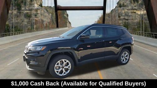 Diamond Black 2026 Jeep Compass Latitude