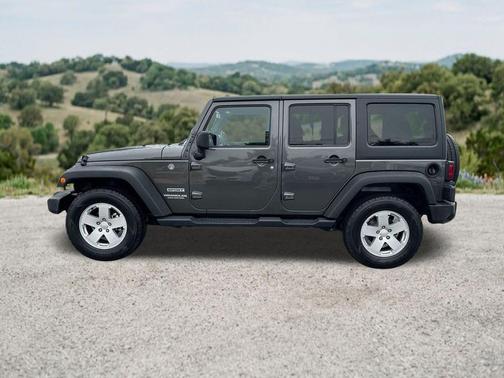 Granite Crystal Clearcoat Metallic 2017 Jeep Wrangler Unlimited Sport