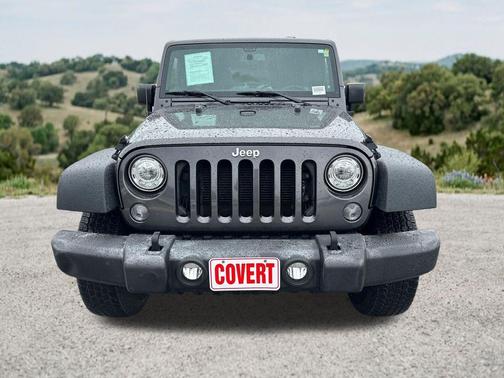 Granite Crystal Clearcoat Metallic 2017 Jeep Wrangler Unlimited Sport
