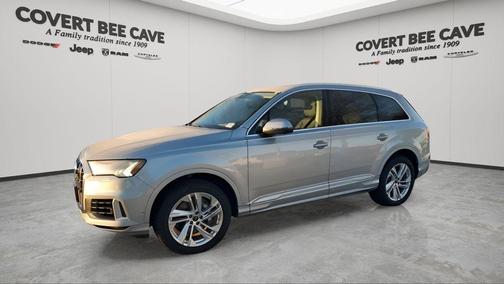 Satellite Silver Metallic 2024 Audi Q7 55 Premium Plus