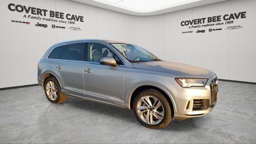 Satellite Silver Metallic 2024 Audi Q7 55 Premium Plus