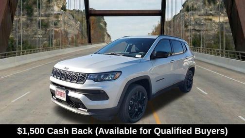 Silver 2026 Jeep Compass Latitude