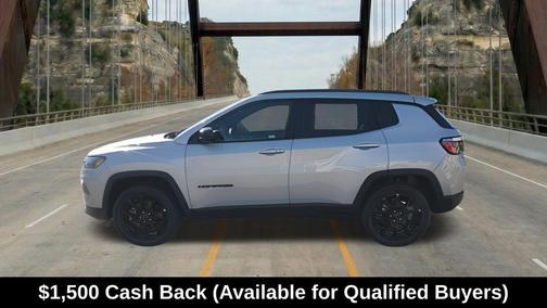 Silver 2026 Jeep Compass Latitude