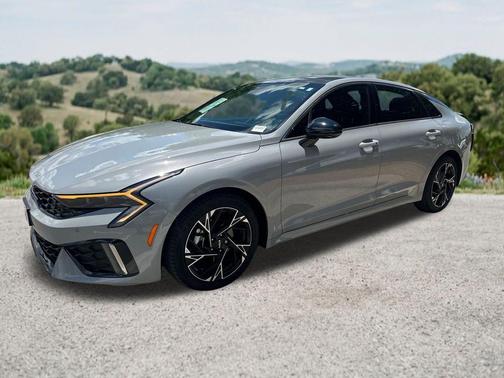 Gray 2025 Kia K5 GT-Line
