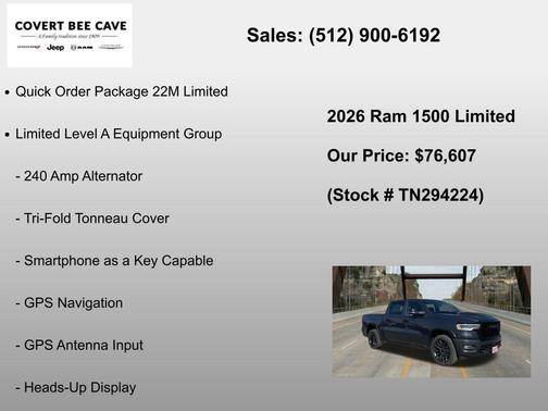Blue Metallic 2026 RAM 1500 Limited
