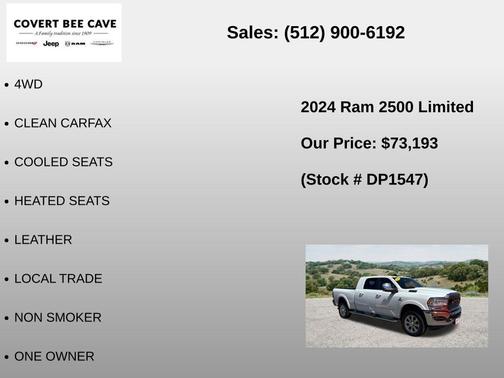 Bright White Clearcoat 2024 RAM 2500 Limited