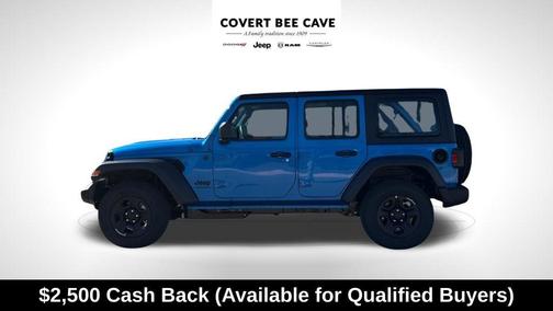 Hydro Blue Pearl 2026 Jeep Wrangler Sport
