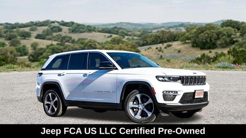 Bright White Clearcoat 2023 Jeep Grand Cherokee 4xe Base