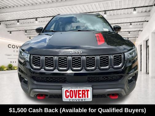 Diamond Black 2026 Jeep Compass Trailhawk
