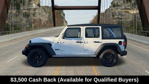 Bright White Clearcoat 2026 Jeep Wrangler Sport