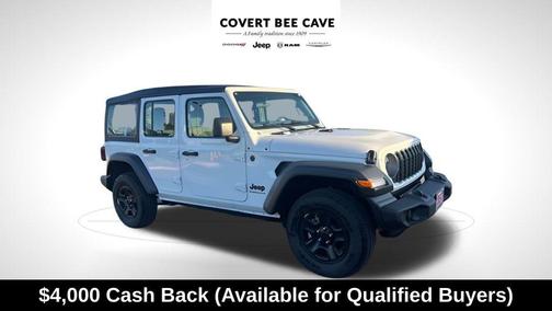 Bright White Clearcoat 2026 Jeep Wrangler Sport