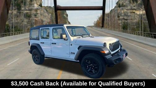 Bright White Clearcoat 2026 Jeep Wrangler Sport