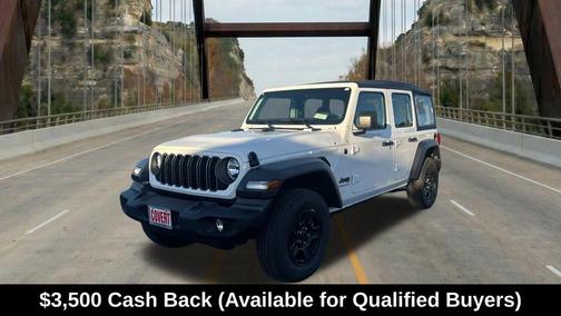 Bright White Clearcoat 2026 Jeep Wrangler Sport