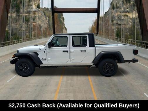 Bright White Clearcoat 2026 Jeep Gladiator Sport