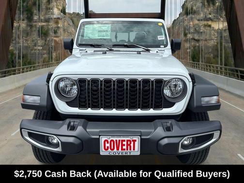 Bright White Clearcoat 2026 Jeep Gladiator Sport