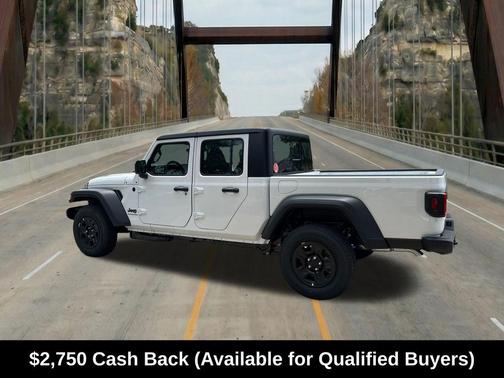 Bright White Clearcoat 2026 Jeep Gladiator Sport