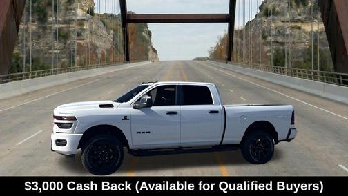 Bright White Clearcoat 2026 RAM 2500 Big Horn