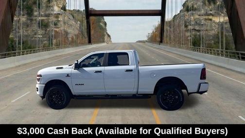 Bright White Clearcoat 2026 RAM 2500 Big Horn