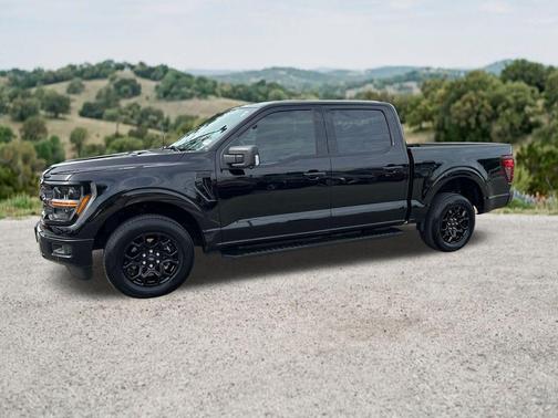Black Metallic 2025 Ford F-150 XLT