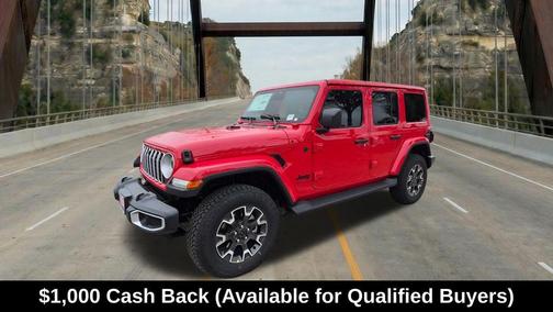 Firecracker Red Clearcoat 2026 Jeep Wrangler Sahara