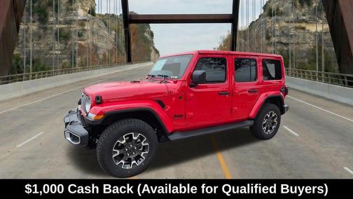 Firecracker Red Clearcoat 2026 Jeep Wrangler Sahara