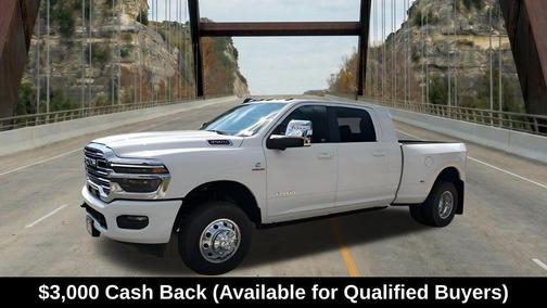 Bright White Clearcoat 2026 RAM 3500 Laramie