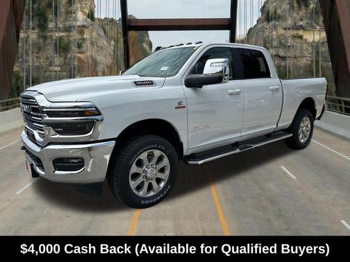 Bright White Clearcoat 2026 RAM 3500 Laramie