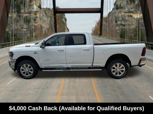 Bright White Clearcoat 2026 RAM 3500 Laramie