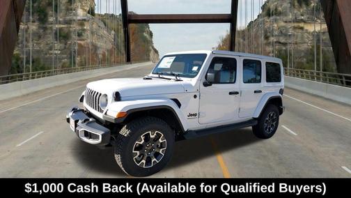 Bright White Clearcoat 2026 Jeep Wrangler Sahara