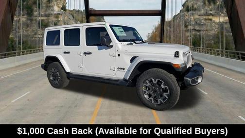 Bright White Clearcoat 2026 Jeep Wrangler Sahara